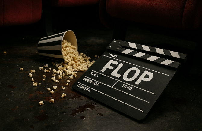 LES PLUS GROS FLOPS CINÉMA DE 2025 : QUATRE FILMS QUI ONT RATÉ LEUR CIBLE
