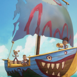 Pirate Academy dessin animé CANAL J