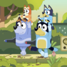 Bluey dessin animé DISNEY CHANNEL