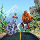 Grizzy et les lemmings autour du monde dessin animé BOOMERANG