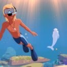 Oum le dauphin blanc dessin animé TIJI