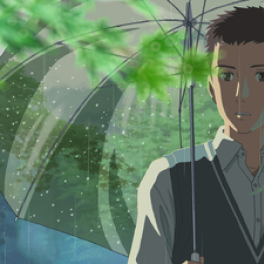 The Garden of Words film animation MANGAS