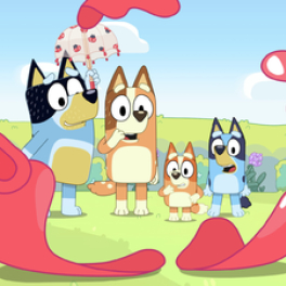 Bluey dessin animé DISNEY CHANNEL