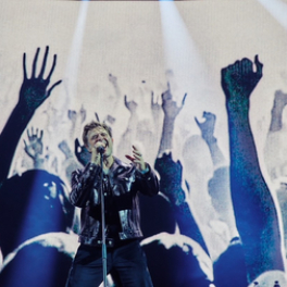 David Hallyday, Requiem pour un fou concert FRANCE 4