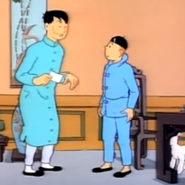 Les aventures de Tintin série/feuilleton animation 6TER