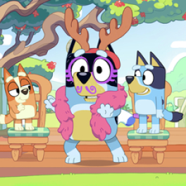 Bluey dessin animé DISNEY CHANNEL