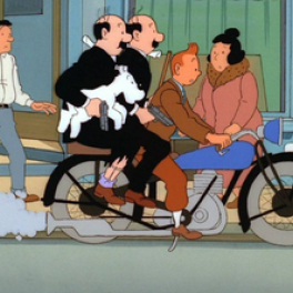 Les aventures de Tintin série/feuilleton animation 6TER