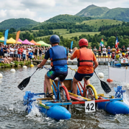 Course de caisses à savon sur l'eau sport L'EQUIPE 21