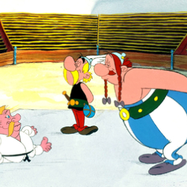 Les douze travaux d'Astérix film animation W9