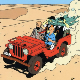 Les aventures de Tintin série/feuilleton animation 6TER