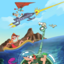 Phinéas et Ferb tekenfilm DISNEY CHANNEL