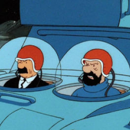 Les aventures de Tintin série/feuilleton animation 6TER