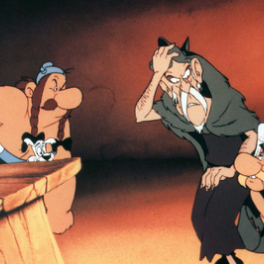 Astérix et le coup du menhir film animation W9
