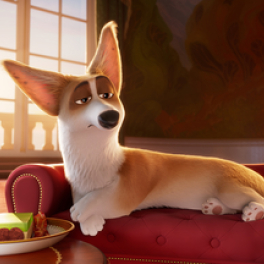 Royal Corgi film animation GULLI