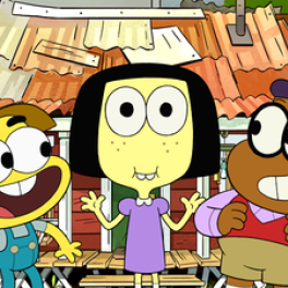 Les Green à Big City dessin animé DISNEY CHANNEL